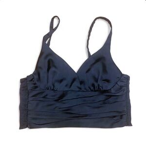 Zara Black Bustier Top